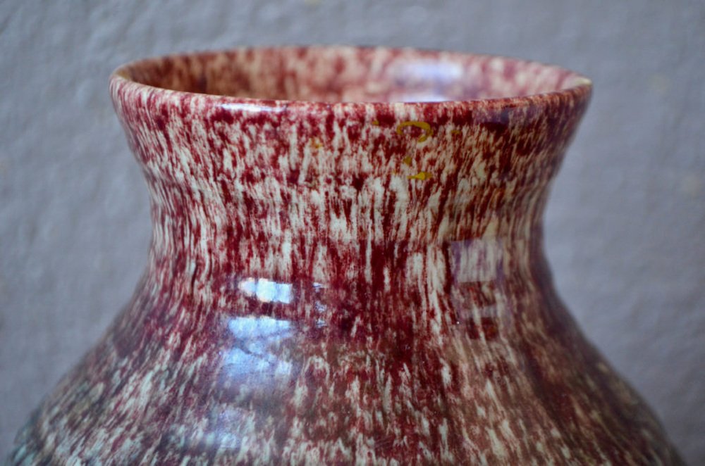 Vase in Gradient Wine Color from Accolay, 1960s