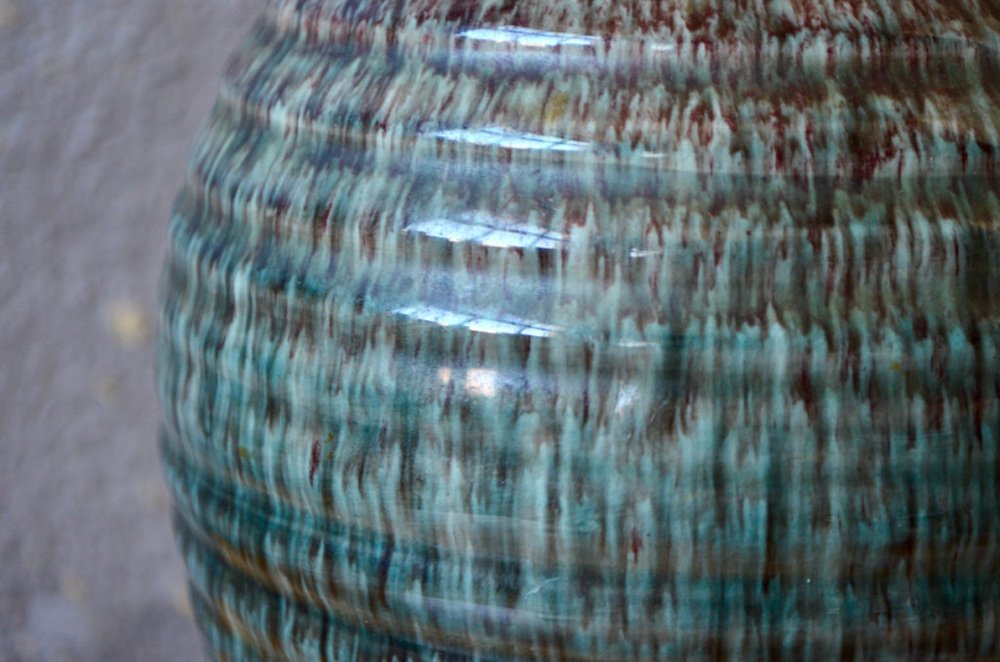 Vase in Gradient Wine Color from Accolay, 1960s