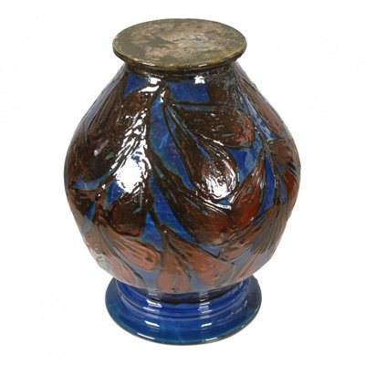 Vase in Marine Blue by Herman Kähler-MTD-1399768