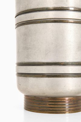 Vase in Pewter and Brass attributed to Edvin Ollers, 1944-SC-2035085