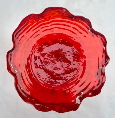 Vase in Red from Ingrid Glas, 1970s-MJY-1718806