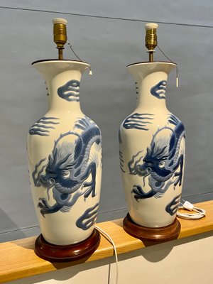 Vase Lamps from Lladro, Set of 2-OPE-1141530