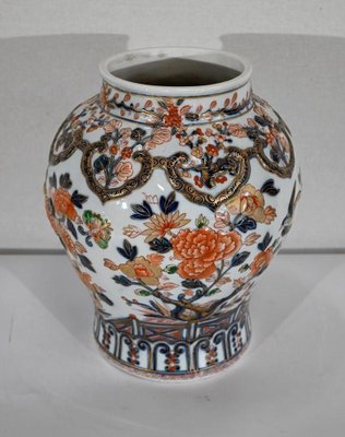 Vase with Imari Decoration by Henri Gibot, 1943-RVK-1344256