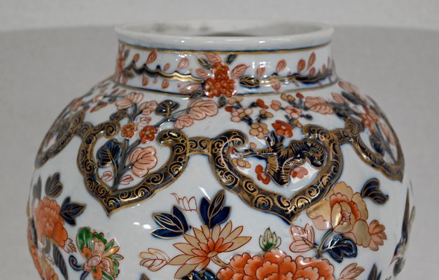 Vase with Imari Decoration by Henri Gibot, 1943-RVK-1344256