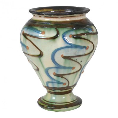 Vase with Swirl Design by Herman Kähler-MTD-1399767