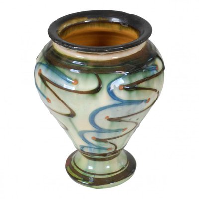 Vase with Swirl Design by Herman Kähler-MTD-1399767