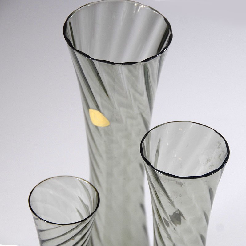 Vases by Alfred Taube, 1960s, Set of 3