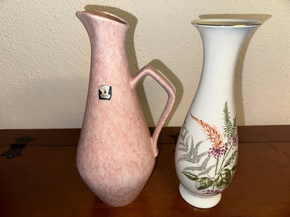 Vases by Artos Keramik for Jasba, Set of 2