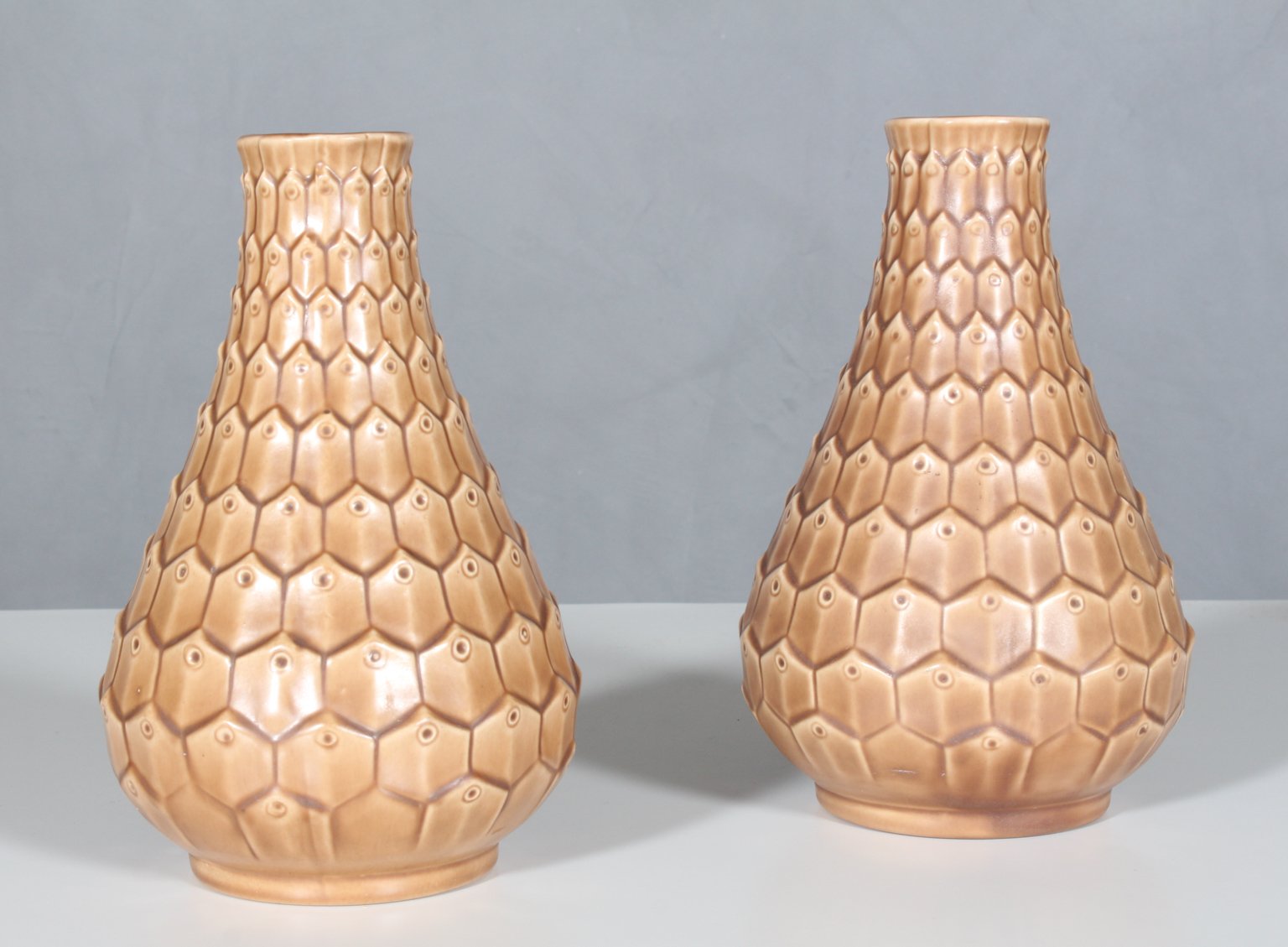 Vases by Ewald Albin Filip Dahlskog, 1960s, Set of 2