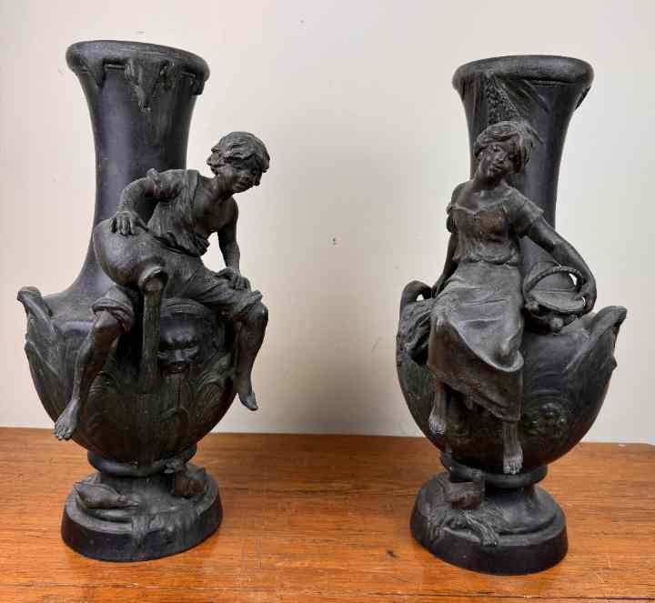 Vases by François Moreau, Set of 2