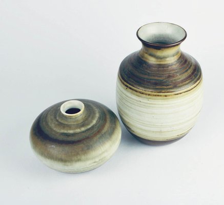 Vases by John Andersson for Höganäs, Set of 2-HYQ-1226215