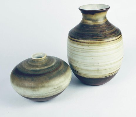 Vases by John Andersson for Höganäs, Set of 2-HYQ-1226215