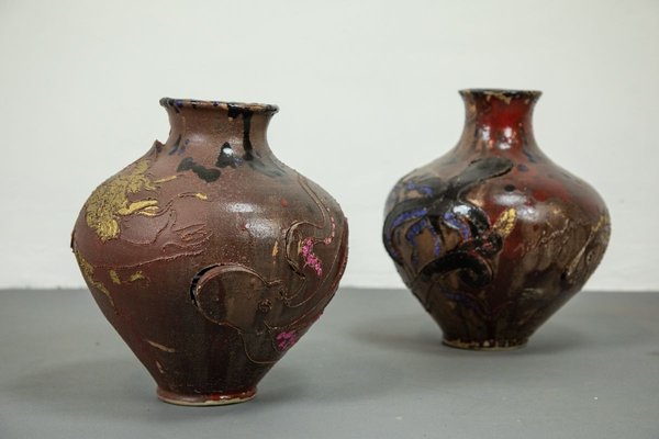 Vases by Marco Silombria, 1970s, Set of 2-LMR-834839