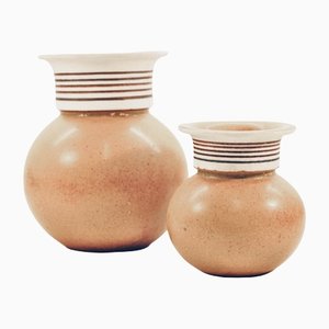 Vases by Margareta Hennix for Gustavsberg, Set of 2-HYQ-1226381