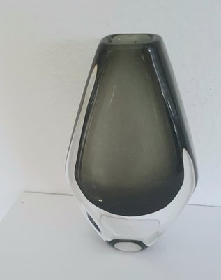 Vases by Nils Landberg for Orrefors, 1950s, Set of 2-QDP-796697