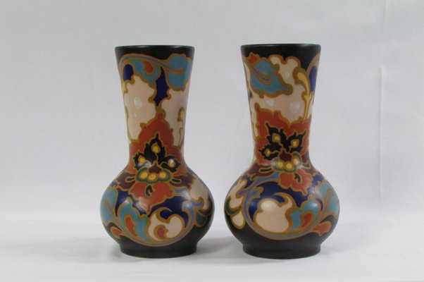 Vases by Régina Rosario for Gouda Holland, Set of 2-RDN-1072761