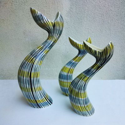 Vases from Alessio Tasca, 1950s, Set of 3-TIT-690200