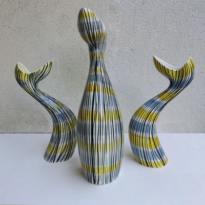 Vases from Alessio Tasca, 1950s, Set of 3-TIT-690200