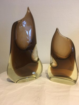 Vases from Bohemia, 1960s, Set of 2-JAG-555258