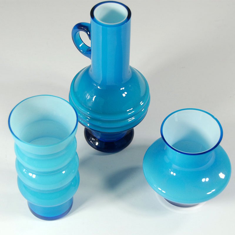 Vases from Friedrich Kristall, 1970s, Set of 3