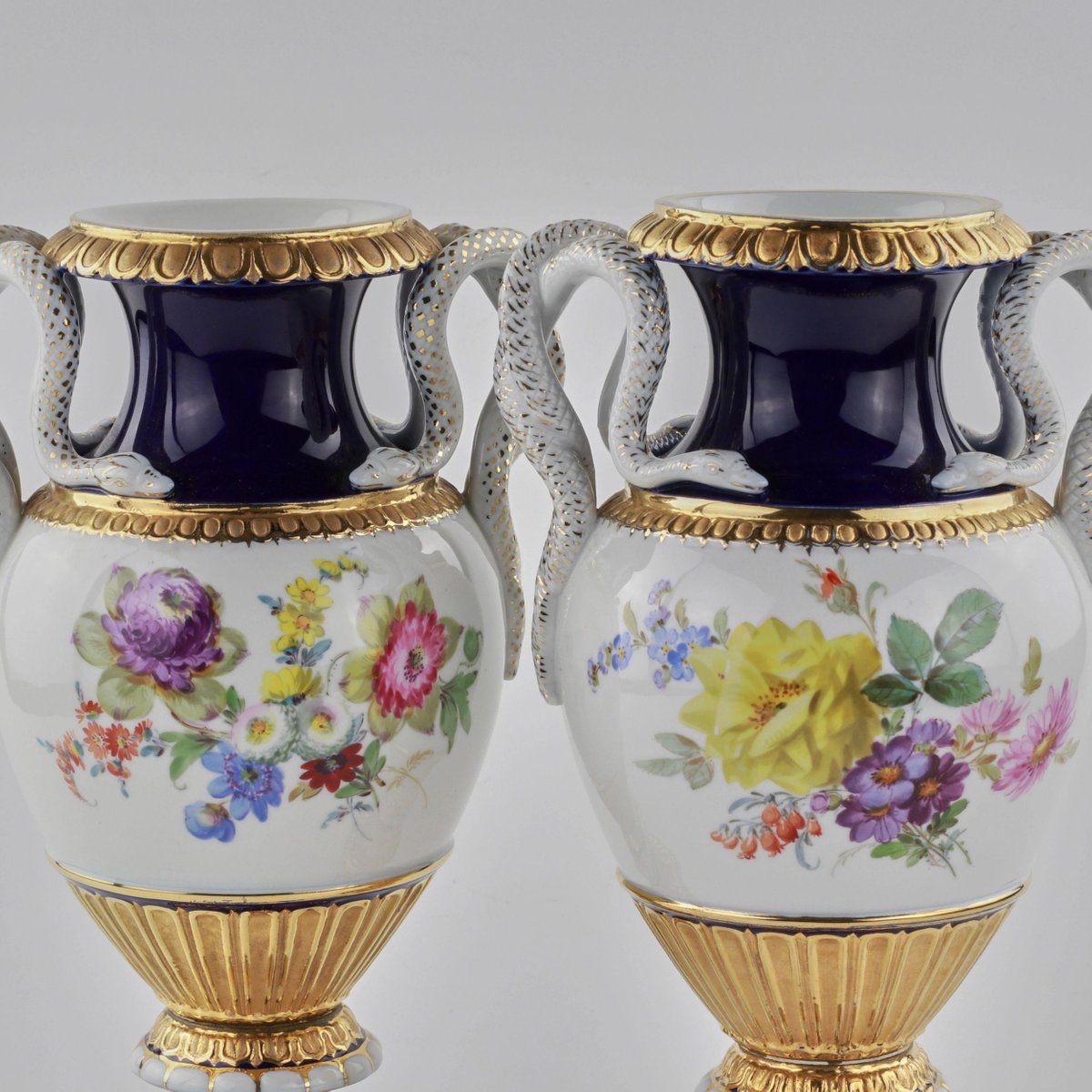 Vases from Meissen, 20th Century, Set of 2