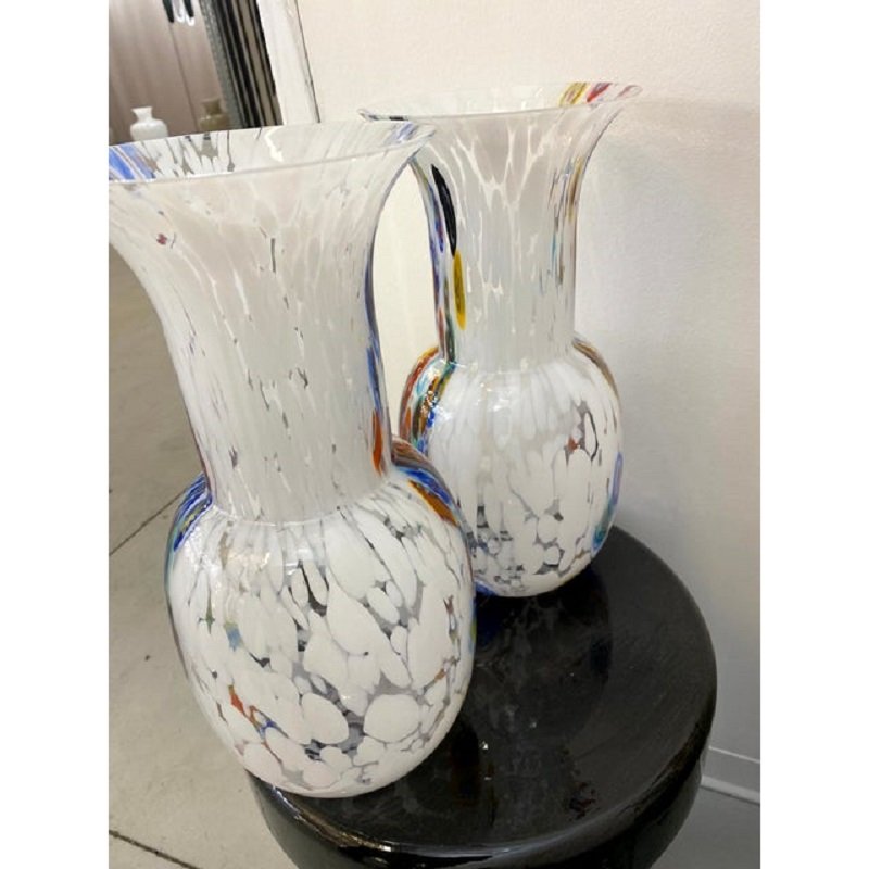 Vases in Murano Glass Style by Simoeng, Set of 2