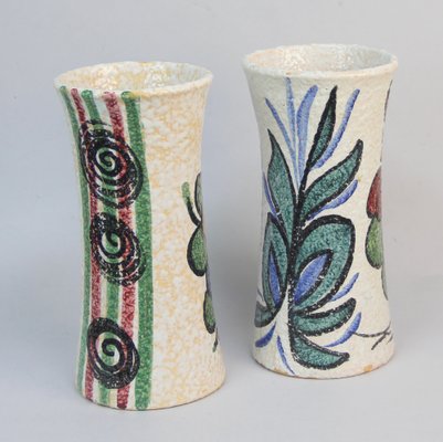 Vases in Toledan Ceramics by Pablo Sanguino, 1960s, Set of 2-NE-1821953