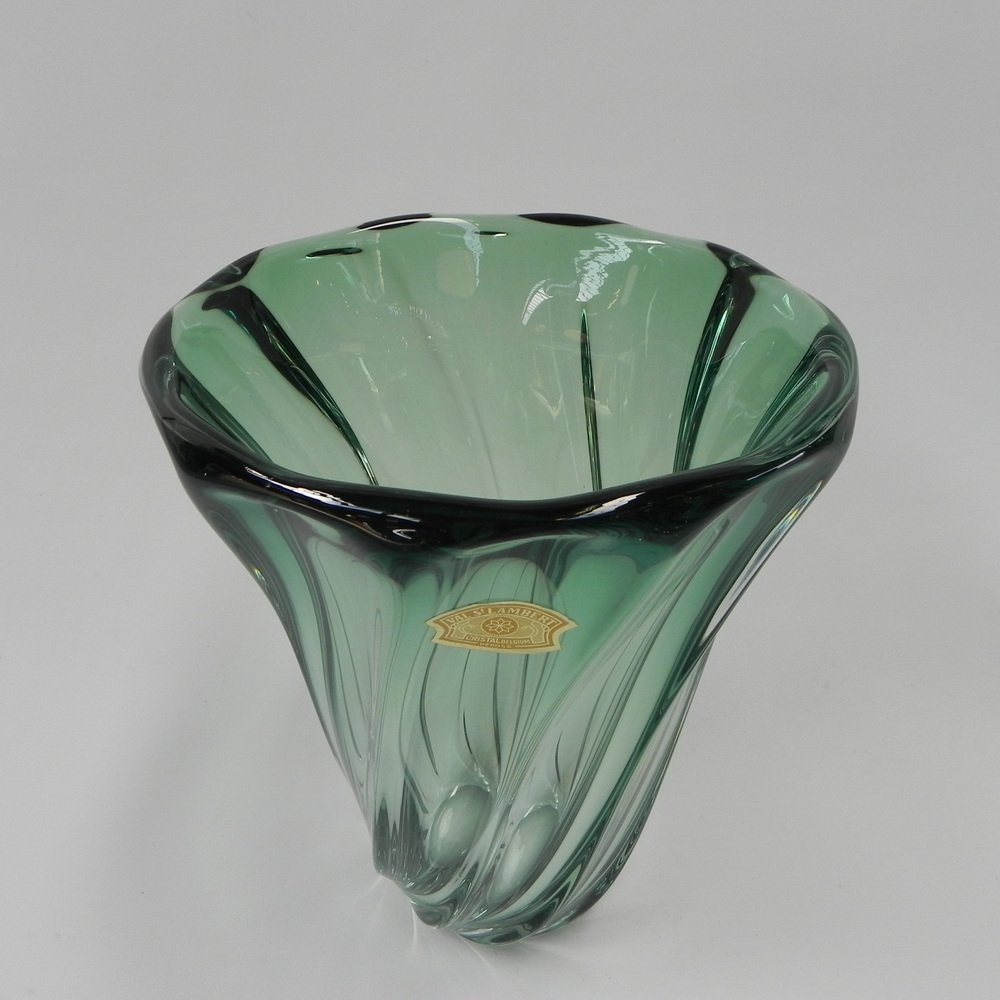 Vatel Vase by Rene Delvenne for Val St. Lambert, 1950s