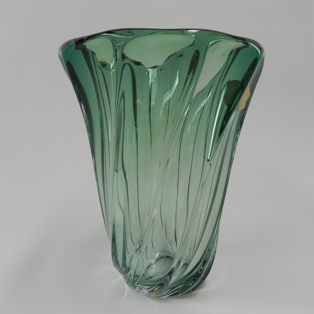 Vatel Vase by Rene Delvenne for Val St. Lambert, 1950s