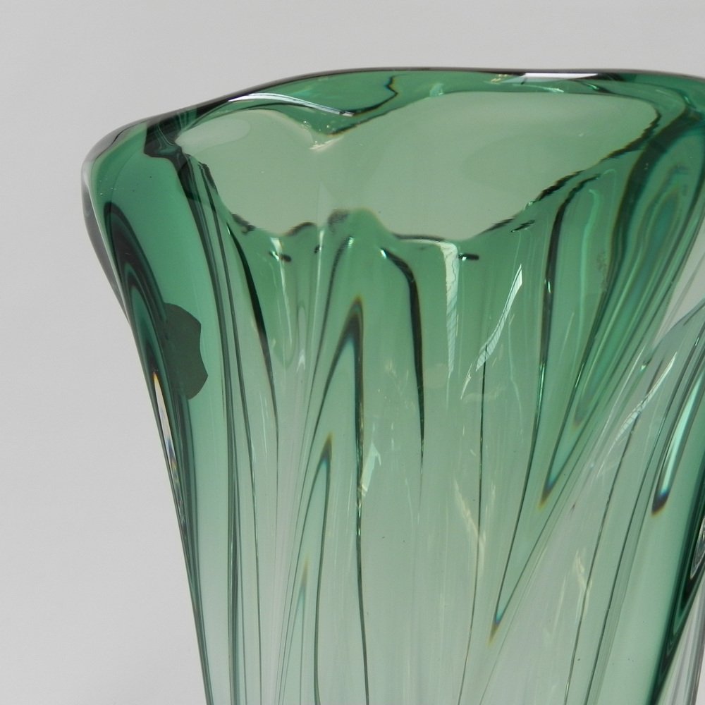 Vatel Vase by Rene Delvenne for Val St. Lambert, 1950s