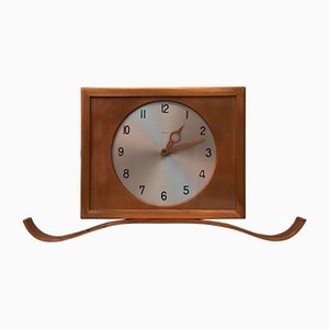 Veglia Table Clock from Fratelli Borletti, Milan-MAX-1093857