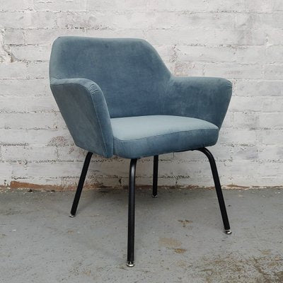 Velvet Armchair, 1960s-CQZ-963311