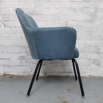 Velvet Armchair, 1960s-CQZ-963311