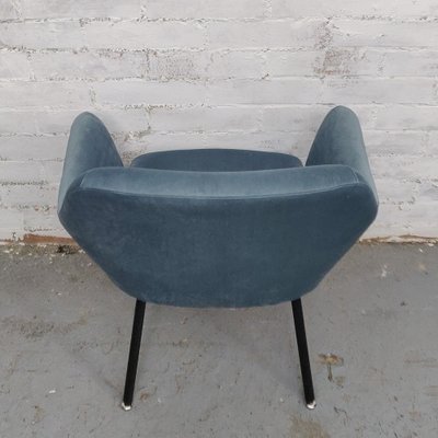 Velvet Armchair, 1960s-CQZ-963311