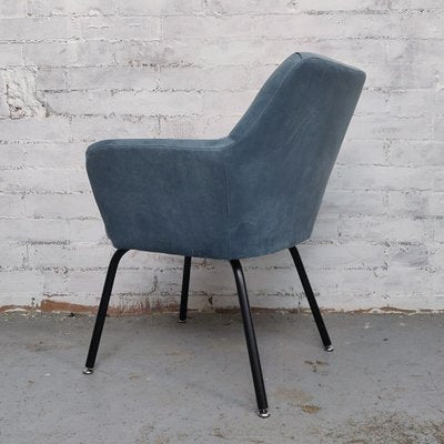 Velvet Armchair, 1960s-CQZ-963311