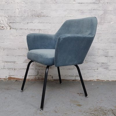 Velvet Armchair, 1960s-CQZ-963311