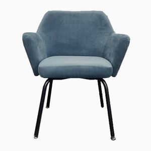 Velvet Armchair, 1960s-CQZ-963311