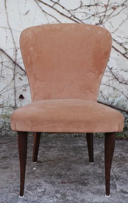 Velvet Armchairs, 1950s, Set of 2-KNM-859384