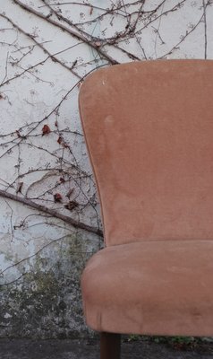 Velvet Armchairs, 1950s, Set of 2-KNM-859384