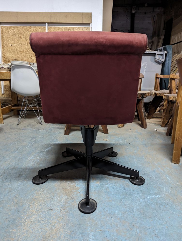 Velvet Desk Swivel Chair by Richard Sapper for Knoll