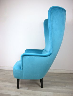 Velvet Lounge Chair in the style of Tom Dixon-CBP-1382756