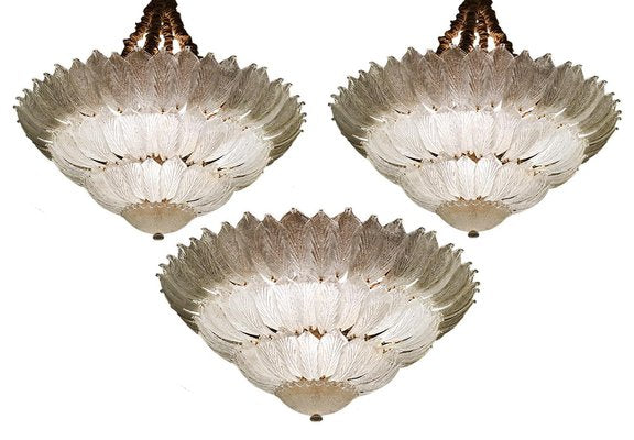 Venetian Ceiling Light in Murano Glass-OVO-1235338