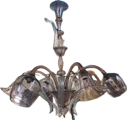 Venetian Chandelier in Murano Glass, 1940s-WQQ-1261321