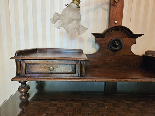 Venetian Desk with Glass Top, 20th Century-ZUW-1799538