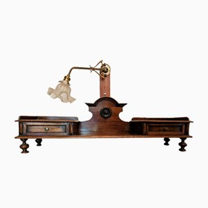 Venetian Desk with Glass Top, 20th Century-ZUW-1799538