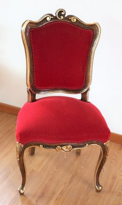 Venetian Dining Chairs, 1990s, Set of 4-IYX-1451618