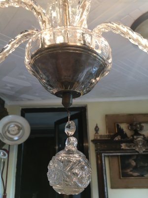 Venetian Glass Chandelier, 1950s-WQQ-660167