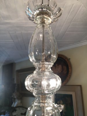 Venetian Glass Chandelier, 1950s-WQQ-660167