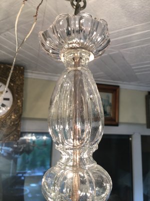 Venetian Glass Chandelier, 1950s-WQQ-660167