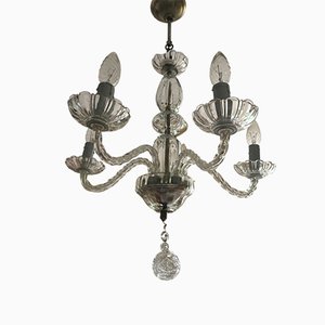 Venetian Glass Chandelier, 1950s-WQQ-660167